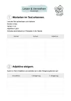 Vorschau - Arbeitsblätter - Deutsch Komplettpaket Grundschule - Seite 3