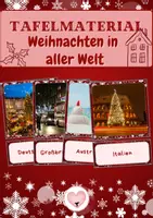 Vorschau - Poster - Tafelmaterial - Weihnachten in aller Welt - Deckblatt