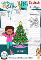 Vorschau - Arbeitsblätter - Winter | Bildergeschichten - Deckblatt