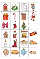 Vorschau - Fördermaterial/Inklusion - Matching Game zum Thema "Christmas" - Seite 3