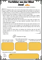 Vorschau - Arbeitsblätter - Vorbilder damals & heute (Erwachsen werden) - Seite 1
