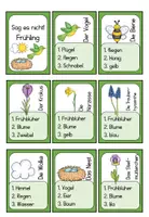 Vorschau - Spiele - Sag es nicht Frühling Spiel Deutsch - Seite 1