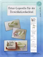 Vorschau - Mal- und Bastelvorlagen - Oster-Leporello für die Streichholzschachtel - Deckblatt
