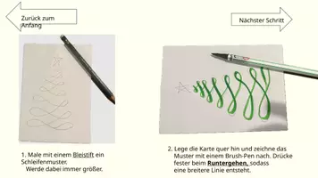 Vorschau - Interaktives Material - Weihnachtskarten – digitaler Workshop - Seite 1