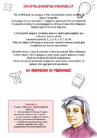 anteprima - Materiale di supporto/inclusione - Alla Scoperta Di Fibonacci - Pagina 1