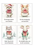 Vorschau - Fördermaterial/Inklusion - Mutmachkarten für Kinder | Affirmationskarten für Kinder | Mutmacher, Positive Gedanken, Selbstvertrauen & Achtsamkeit für Kinder - Seite 2