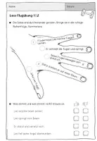 Vorschau - Arbeitsblätter - 5-Finger-Geschichten schreiben: Klasse 2 (2-fach differenziert) - Seite 2