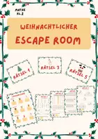 Vorschau - Stationenlernen - Weihnachtlicher Rätselspass: Escape Room - Seite 1