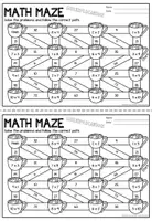 Vorschau - Stationenlernen - Math Maze - Multiplication (Christmas) - Seite 3