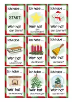 Vorschau - Spiele - Ich habe wer hat Weihnachten Winter Grundschule DaZ Sek I - Seite 2