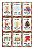 Vorschau - Spiele - Ich habe wer hat Weihnachten Winter Grundschule DaZ Sek I - Seite 3