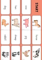 Vorschau - Spiele - Domino Farm Animals - Wortschatzspiel Englisch (Playway 3) - Seite 2