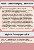 Vorschau - Arbeitsblätter - Santa's message - Lesespaziergang / Story Walk 5-fach differenziert - Seite 1