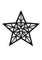 Vorschau - Mal- und Bastelvorlagen - leuchtende Sterne als kreative Fensterdekoration - Seite 2