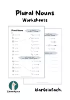 Vorschau - Arbeitsblätter - PLURAL NOUNS Worksheet (passend zu More1, U1) - Seite 1