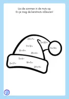 Voorbeeld - Kerstplezier: Rekenen, taal & kleuren - Pagina 3
