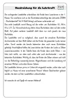 Vorschau - Arbeitsblätter - Leseblätter passend zum ZEBRA - Teil A I Klasse 1 I Druckschrift - Seite 1