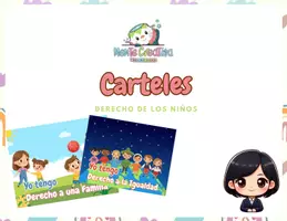Vista previa - Decoración del aula - Derechos de los Niños - Portada