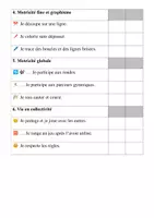 Aperçu - Outils du professeur - Bilan de progrès GS (semestriel) - Page 2