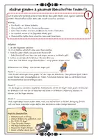 Vorschau - Arbeitsblätter - Sachtexte - Absätze gliedern und Zwischenüberschriften formulieren differenziert mit Lösung (Klasse 5 6 7) - Deckblatt