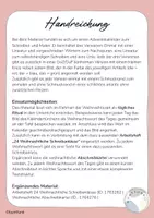 Vorschau - Arbeitsblätter - Adventskalender - Schreibkalender, Ausmalkalender Weihnachten - Seite 1