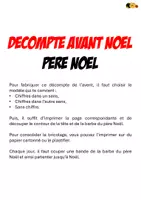 Aperçu - Apprentissages en autonomie - Décompte de l'avent - La barbe du père Noël - Page 2