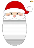 Aperçu - Apprentissages en autonomie - Décompte de l'avent - La barbe du père Noël - Page 1