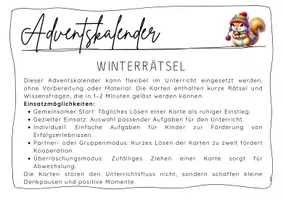 Vorschau - Unterrichtsreihen - Adventskalender: 3. Klasse: Rätsel, Sprache & Mini-Wissen - Seite 2