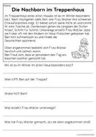 Vorschau - Arbeitsblätter - Hilfsbereitschaft & Gemeinschaft | Leseverständn, Klasse 1 + 2 - Seite 1