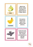 Vista previa - Juegos / Gamificación - Tarjetas adivinanzas español & inglés - página 3