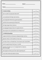 Vorschau - Lehrpläne/Lehrermaterial - Bewertungsbogen - Erzähltexte (Fortsetzungsgeschichte, Reizwortgeschichte, Erlebniserzählung) Klasse 5 - Seite 1