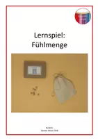 Vorschau - Spiele - Lernspiel zur Mengenerfassung: Fühlmenge - Deckblatt