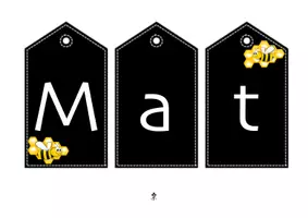 Vorschau - Anderer Materialtyp - Bienenklasse: Wimpel (Deutsch + Mathematik) - Deckblatt