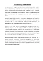 Vorschau - Arbeitsblätter - Politische Parteien - Aufgaben, Finanzierung, Rechtlicher Rahmen - Seite 1