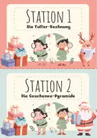 Vorschau - Arbeitsblätter - Mathe Stationsarbeit Weihnachten - Hilf Flecki! Klasse 2 & Klasse 3 Grundschule - Seite 3