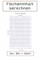Vorschau - Poster - Wortspeicher Flächeninhalt I Quadratzentimeter - Seite 2