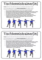 Vorschau - Aufgabenkarten - Passive Schülerinnen und Schüler im Tischtennis. Vorhand-Schupfaufschlag - Seite 3