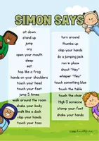 anteprima - Poster - Back to school Poster: Simon Says | Game (Poster "Back to School": Simon Says | Gioco) - Pagina 1