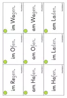 Vorschau - Fördermaterial/Inklusion - Ampelsätze 3 - Wörter mit Schwa-Laut "-en" - Seite 2
