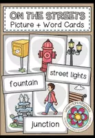 Vorschau - Bildkarten - ON THE STREETS - Picture + Word Cards - Deckblatt