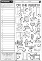 Vorschau - Arbeitsblätter - ON THE STREETS - Vocabulary Worksheet (3-fach differenziert) - Seite 2