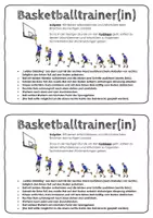 Vorschau - Arbeitsblätter - Basketball. Passive Schülerinnen und Schüler. Korbleger - Seite 3