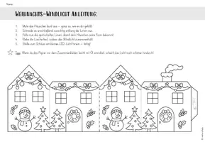Vorschau - Arbeitsblätter - Bastelvorlage: Windlichter Weihnachten (Klasse 1-4) - Seite 3
