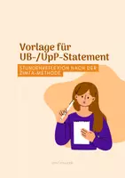 Vorschau - Merkblätter - Vorlage für UB-/UpP-Statement ZIMTa-Methode - Deckblatt