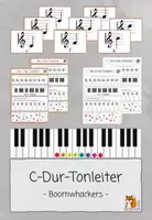 Vorschau - Stundenentwürfe - Musiktheorie-SET | Note | Notenschlüssel | Noten- und Pausenwerte | Tonleiter - Seite 1