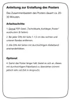 Vorschau - Poster - Basketball. Technikkarte Korbleger. Poster - Seite 1