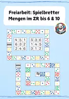 Vorschau - Spiele - Spielbretter: Mengen bestimmen im ZR 6 & 10 - Deckblatt