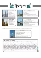 Vorschau - Arbeitsblätter - New York Writing Task (More! 4 Unit 3) - Seite 1