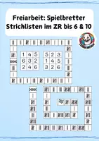 Vorschau - Spiele - Spielbretter: Strichlisten im ZR 6 & 10 - Deckblatt