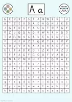 Vorschau - Unterrichtsreihen - Buchstabenweg GRUNDSCHRIFT - visuelle Buchstabenerkennung - Seite 1